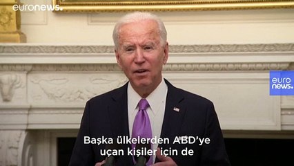Biden'dan Covid-19 adımı: ABD'ye seyahat edenler için negatif PCR testi ve karantina zorunlu olacak