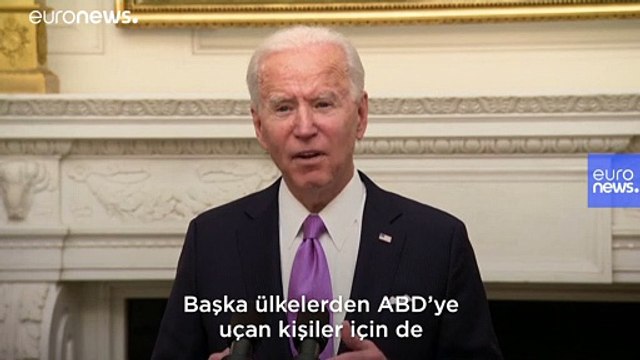Biden'dan Covid-19 adımı: ABD'ye seyahat edenler için negatif PCR testi ve karantina zorunlu olacak