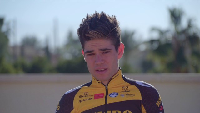 ITW - Wout Van Aert : It was quite easy for me to stay in Jumbo-Visma