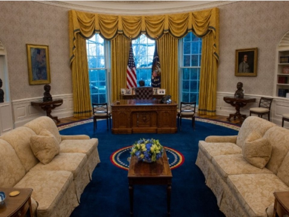 Oval Office: Joe Biden beseitigt letzte Spuren von Donald Trump