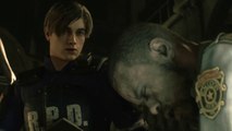 Resident Evil 2 Remake - Leon Scenario B cutscenes