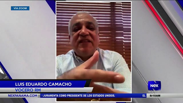 Entrevista a Luis Eduardo Camacho, vocero del expresidente Ricardo Martinelli - Nex Noticias