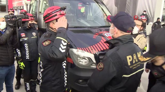 Bakan Soylu, Polis Arama Kurtarma Tanıtım Programı'na katıldı