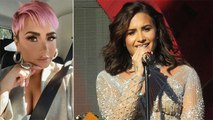 Demi Lovato Flaunts Her New Hairdo While Performing At ‘Celebrating America’