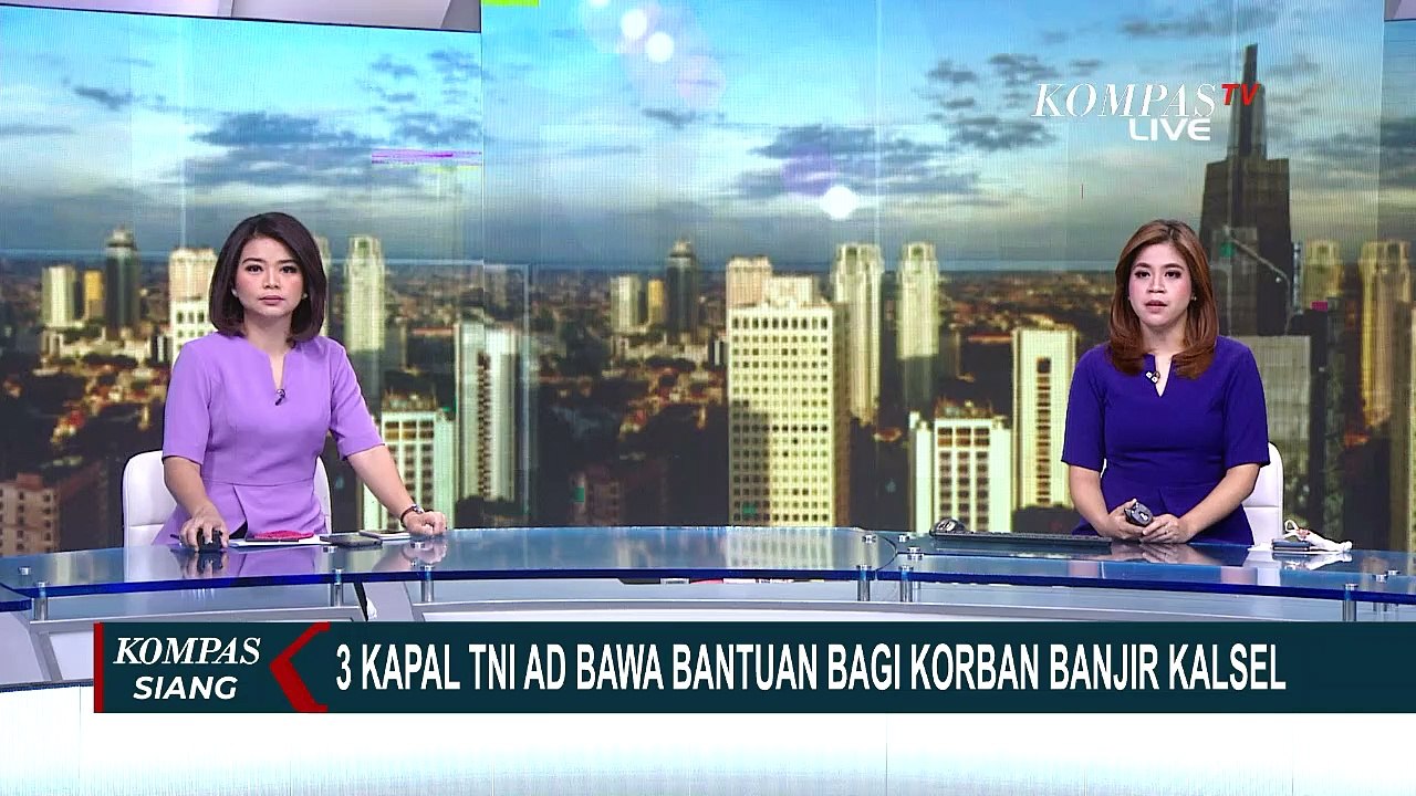 3 Kapal TNI AD Bawa Bantuan Bagi Korban Banjir Kalsel