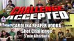 CAROLINA REAPER VODKA - Shot Challenge │ WORLD'S HOTTEST PEPPER