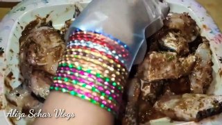 Aliza Sehar Vlog Aaj mein ny or hoorain ny mil ky Fish Fry ki  Fish Fry Recipe Crispy fish fry Simple and delicious