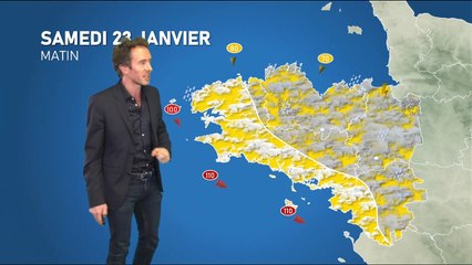 Bulletin météo pour le samedi 23 janvier 2021