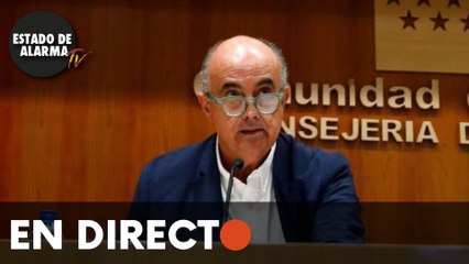 EN DIRECTO | Zapatero informa sobre la situación del coronavirus en la Comunidad de Madrid
