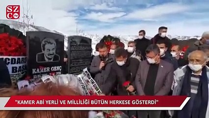 Kamer Genç mezarı başında anıldı