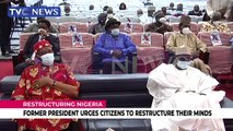 Former President Goodluck Jonathan urges citizens to restructure their minds