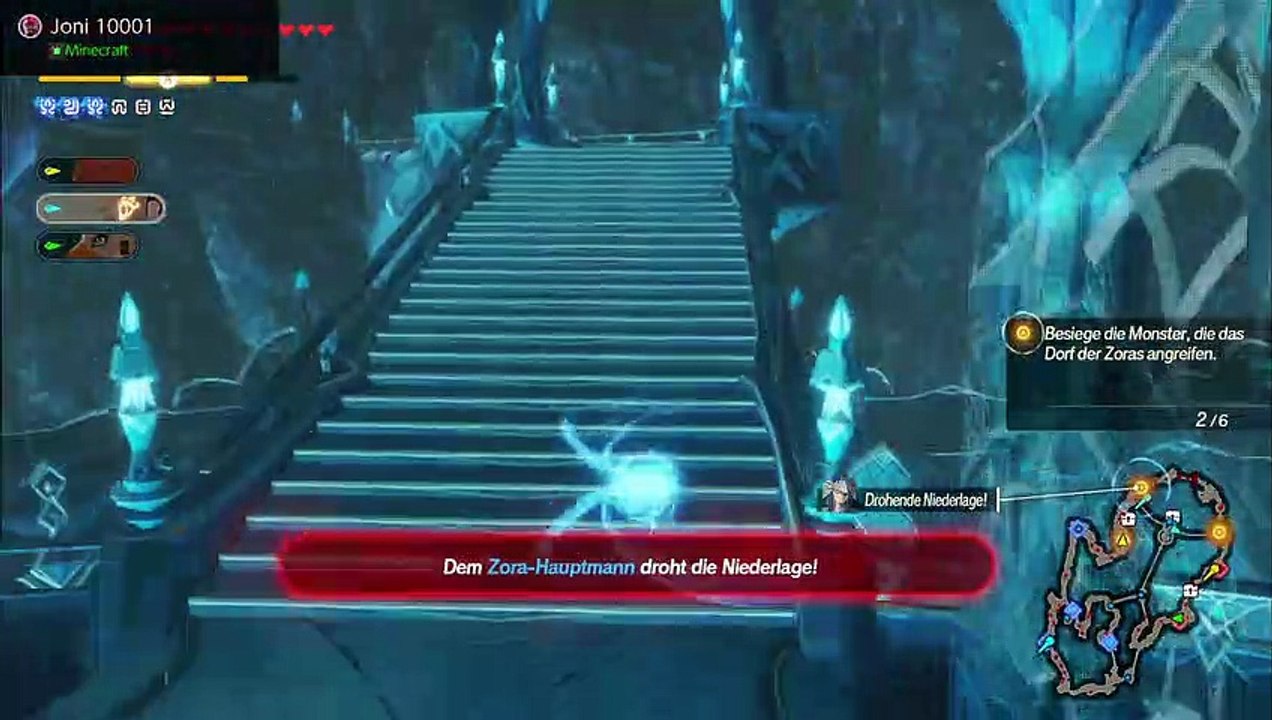 Hyrule Warros Zeit der Verheerung Mipha ,Prinzessin der Zoras Krog Part4