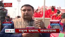 Breaking News : यूपी की झांकी में अयोध्या की तस्वीर, झांकी में राम मंदिर और दीपोत्सव दर्शाया गया