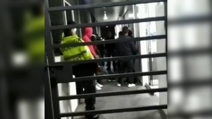 Congestión en URI de Puente Aranda por atención médica a detenidos