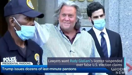 Lawyers Want Rudy Giuliani’s Licence Suspended Over False U.S. Election Claims