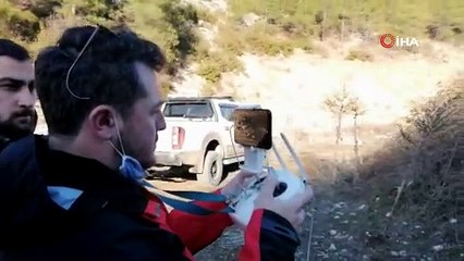 Kayıp alzaymır hastası drone ile arandı