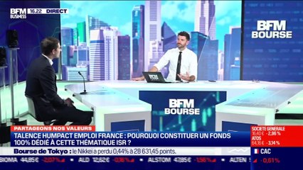 Julien Fauvel (Talence Gestion) : Talence Humpact emploi France, pourquoi constituer un fonds 100% dédié à cette thématique ISR ? - 22/01