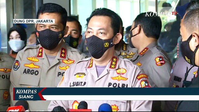 DPR Sahkan Komjen Listyo Sigit Sebagai Kapolri Terpilih