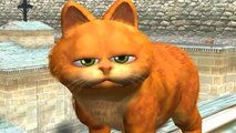 Garfield 2: A Tail of Two Kitties All Cutscenes | Game Movie (PS2, PC)