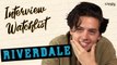 RIVERDALE : la watchlist de Cole Sprouse (Jughead)