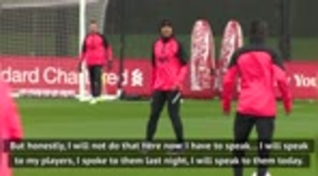 Liverpool will solve problems internally - Klopp