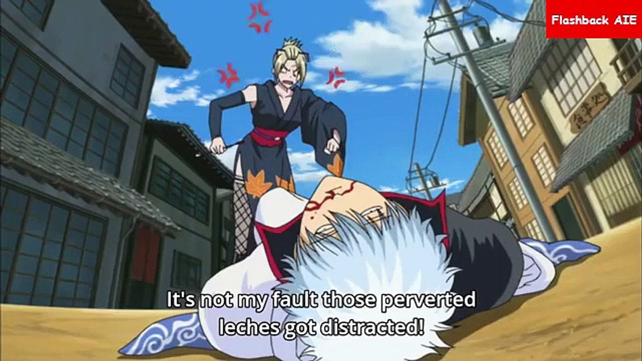 Gintama Gintoki and Tsukuyo Moments