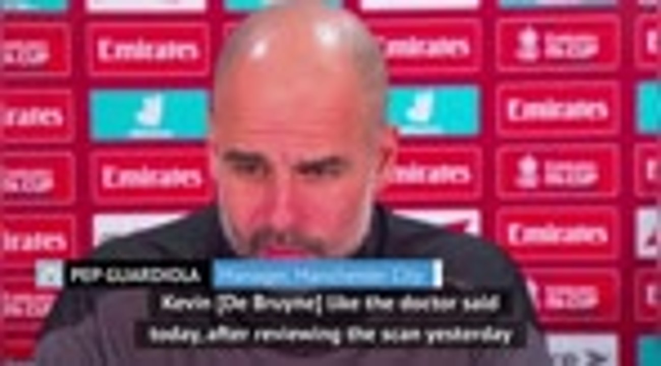 De Bruyne injury a big blow for City - Guardiola