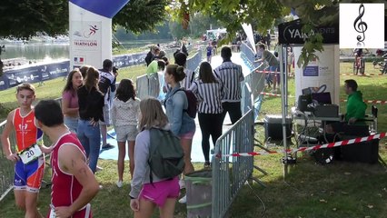 Triathlon de Seurre 2018:  Les arrivées du Triathlon XS