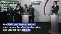 CDU-Briefwahl bestätigt Laschets Wahl zum Parteichef