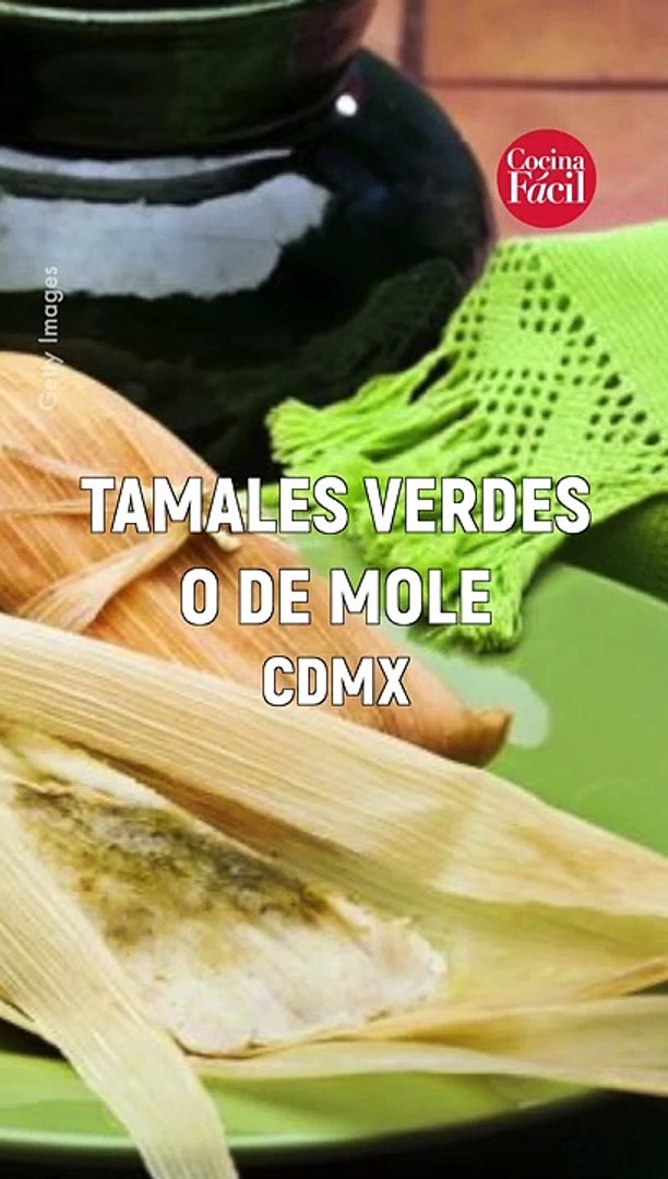 Tamales: Verde y de mole | Cocina Fácil - Vídeo Dailymotion