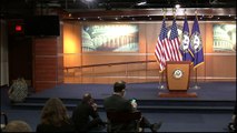 House Speaker Nancy Pelosi holds weekly news briefing