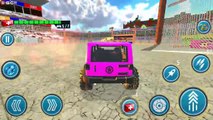 Prado Jeep 4x4 Derby Derby Destruction Simulator - 4x4 Offroad Monster Truck - Android GamePlay #2