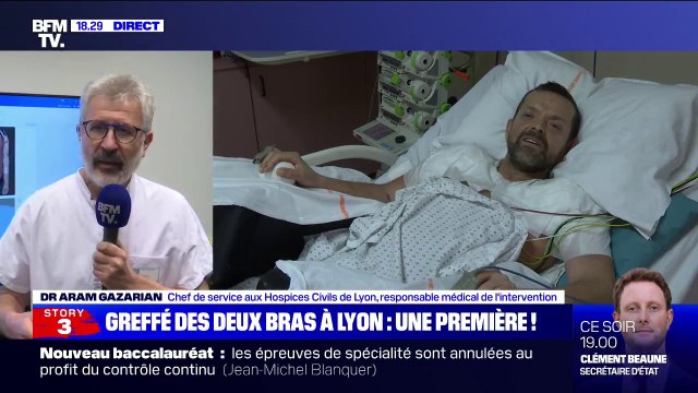 Dr Aram Gazarian, responsable médical de l'intervention de Felix Gretarsson: Une greffe d'organes est soumise à des contraintes et des complications