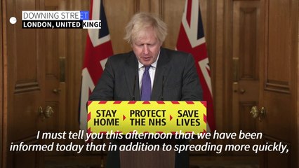 'Some evidence' UK coronavirus strain more deadly says PM Johnson