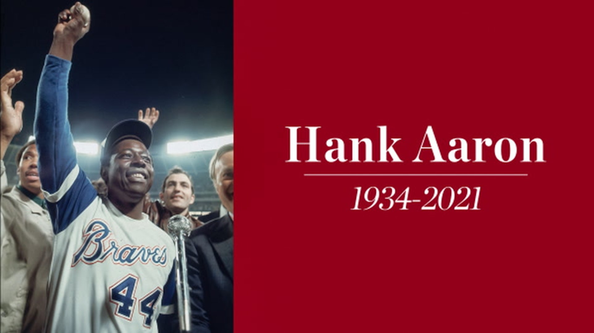 LDF Mourns the Loss of American Icon, Baseball Hall of Famer Hank