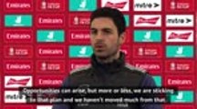 Arteta sticking to transfer plans after Arsenal rough patch