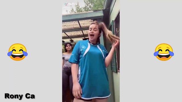 Intenta no reírte - vídeos mas graciosos - mejores momentos de tik tok