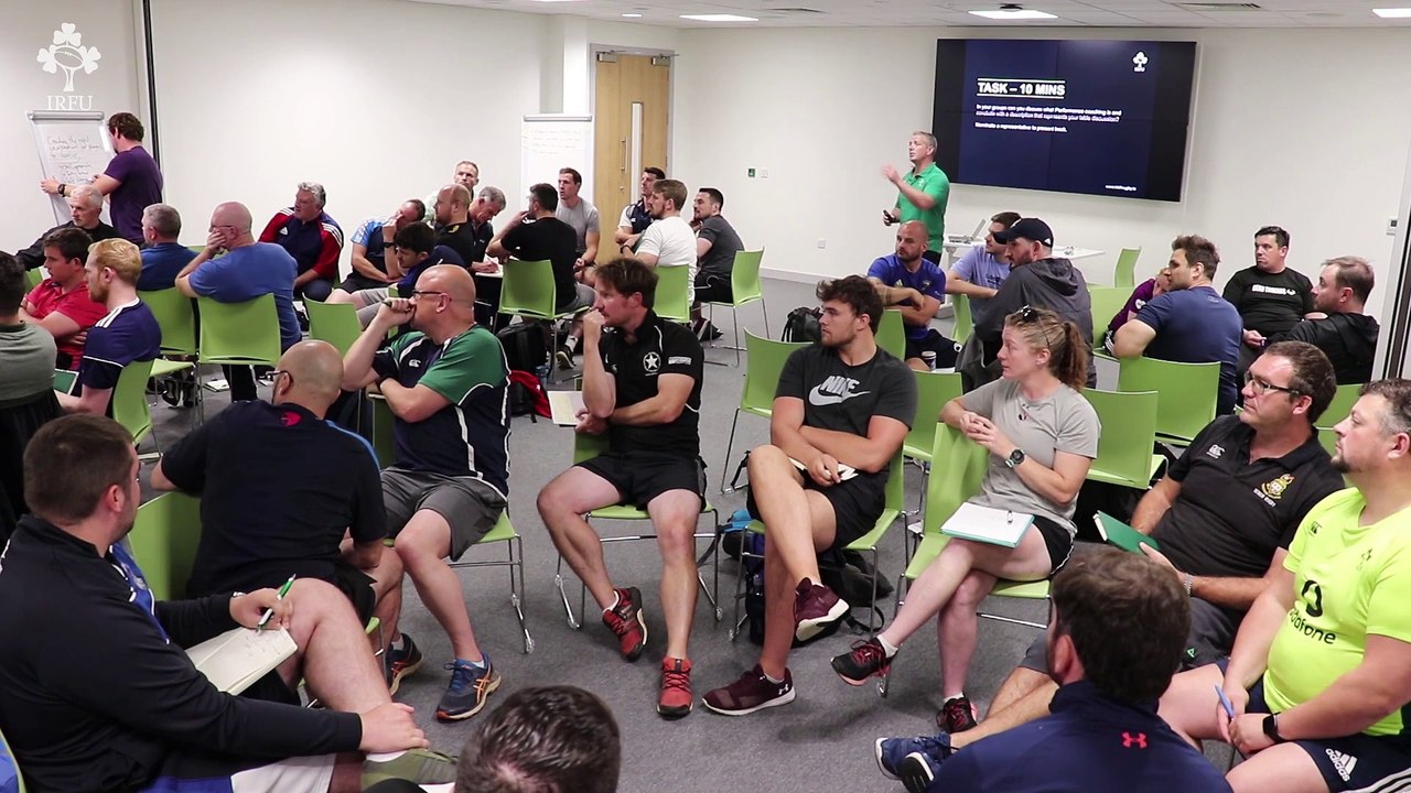 IRFU PERFORMANCE COACHING COURSE 2019