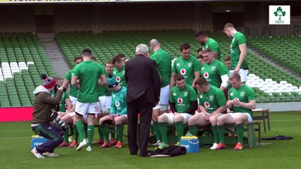 Irish Rugby TV: Greg Feek At Captain's Run