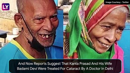 Baba Ka Dhaba's Kanta Prasad & His Wife Badami Devi Get Free Cataract Treatment After Viral Video Which Received Immense Love From Bollywood As Well!