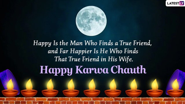Karwa Chauth 2020 Messages: Wish Happy Karva Chauth To The Married Women With These Greetings