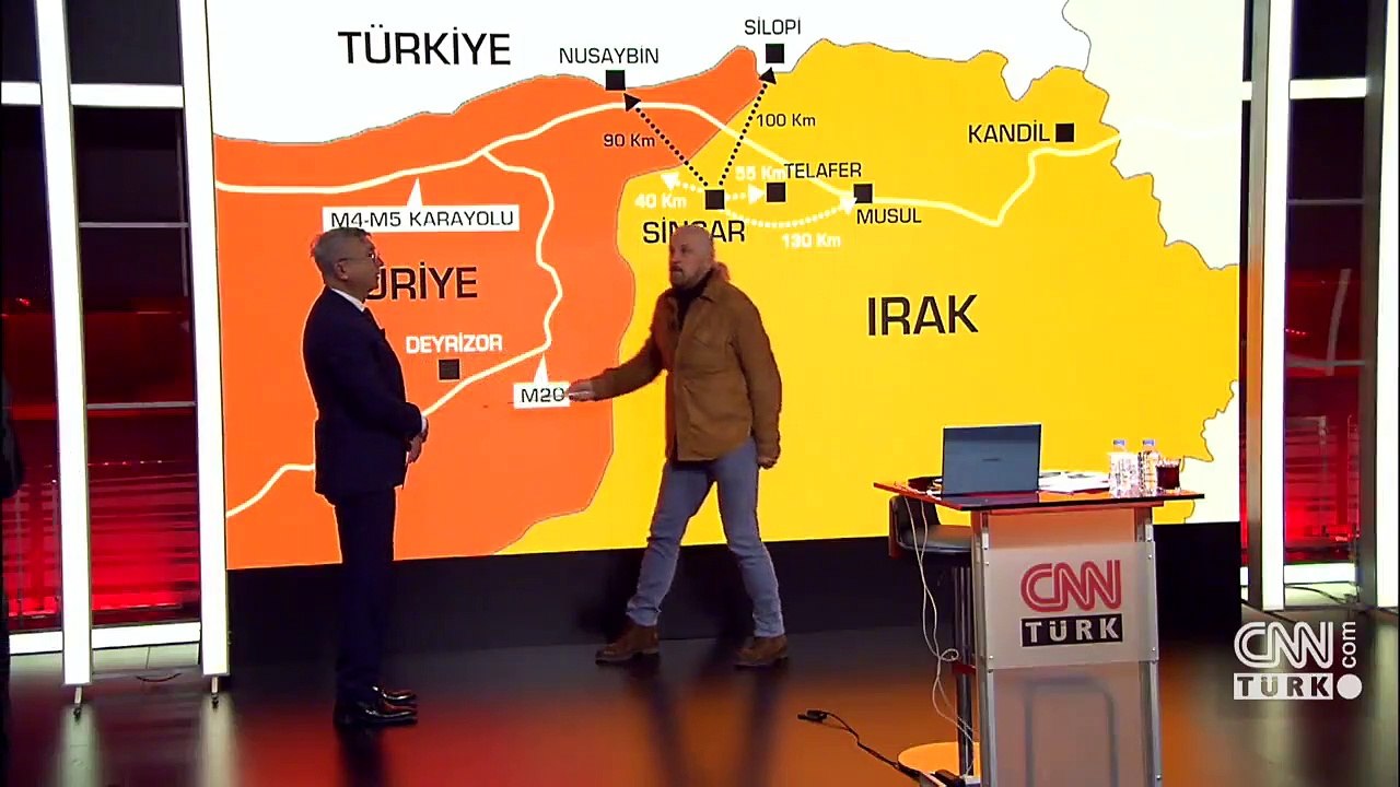 Sincar'a operasyon olur mu? Sincar'ın önemi ne? Uzman isimler harita üzerinde anlattı