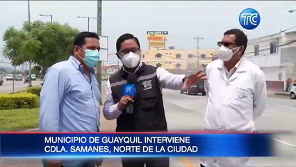 Fumigación se amplia a más sectores de Guayaquil