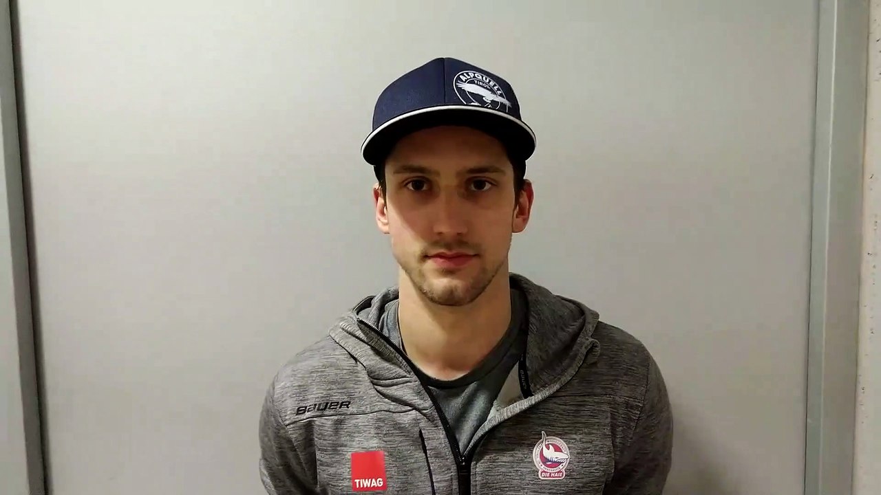 Dario Winkler nach dem Spiel gegen den KAC