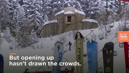 Kosovo’s biggest ski resort is open for business - but where are the skiers?