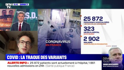 Covid: La traque des variants - 22/01