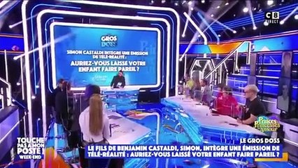 TPMP : Benjamin Castaldi évoque sa relation avec son fils Simon (vidéo)
