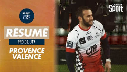 Le résumé de Provence Rugby / Valence Romans