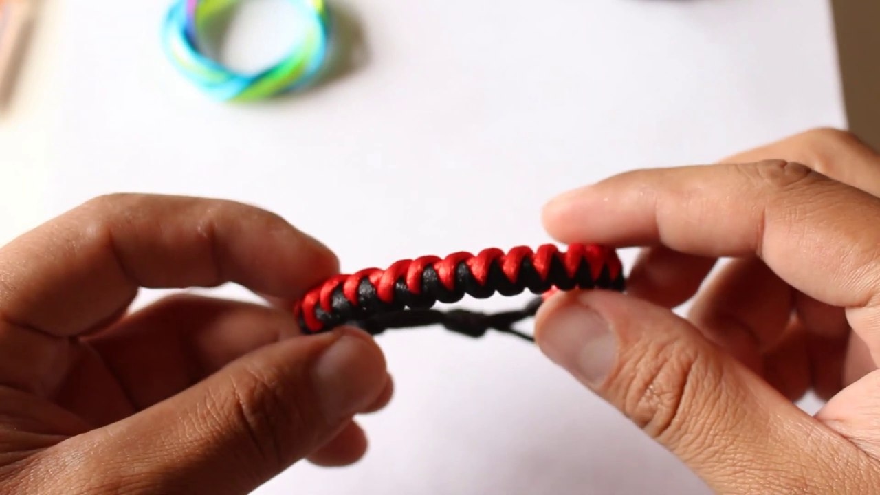 Tutorial Pulsera "Ciclón" con Cola de ratón | Omega Will