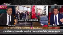 CHP'li belediyede işçi grevi!